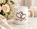 25th Anniversary Personalized Ceramic Mug | Silver Jubilee Gift - The Mug Atelier