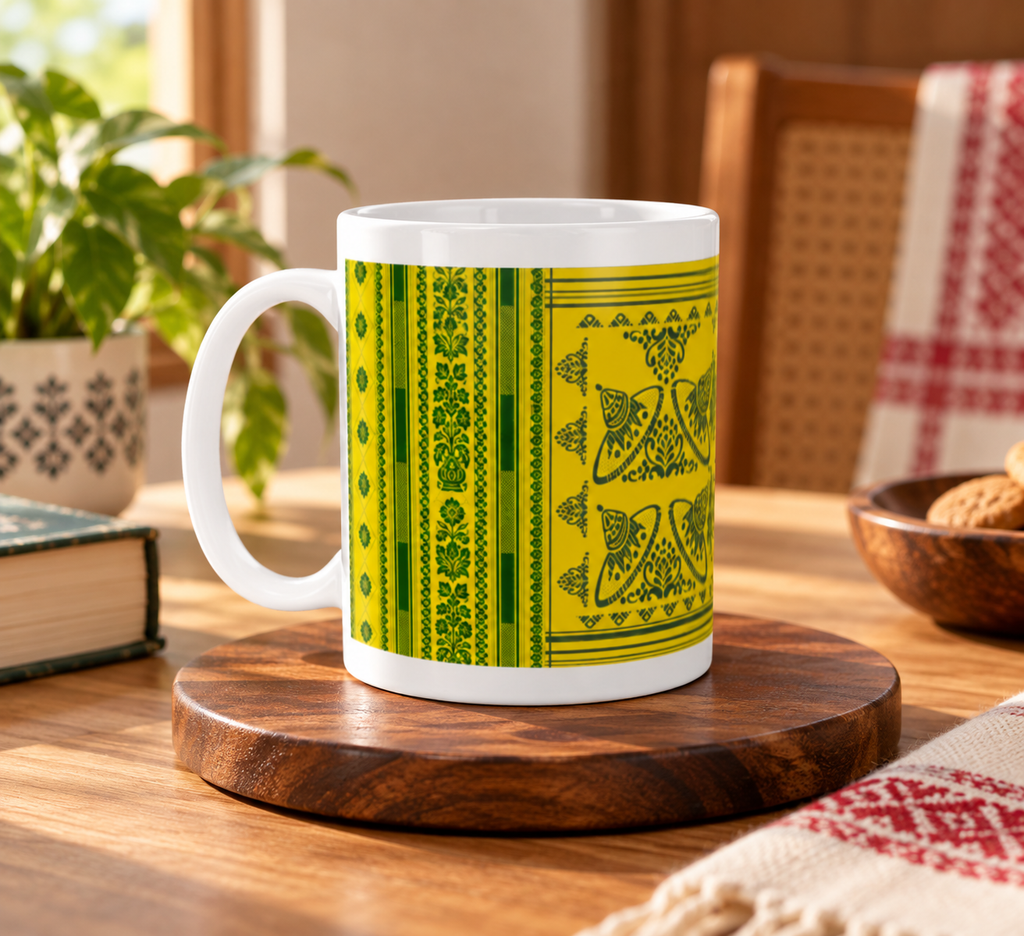 Rajbongshi Heritage Mug | Pride of Assam Collection