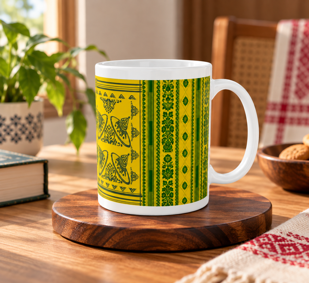Rajbongshi Heritage Mug | Pride of Assam Collection