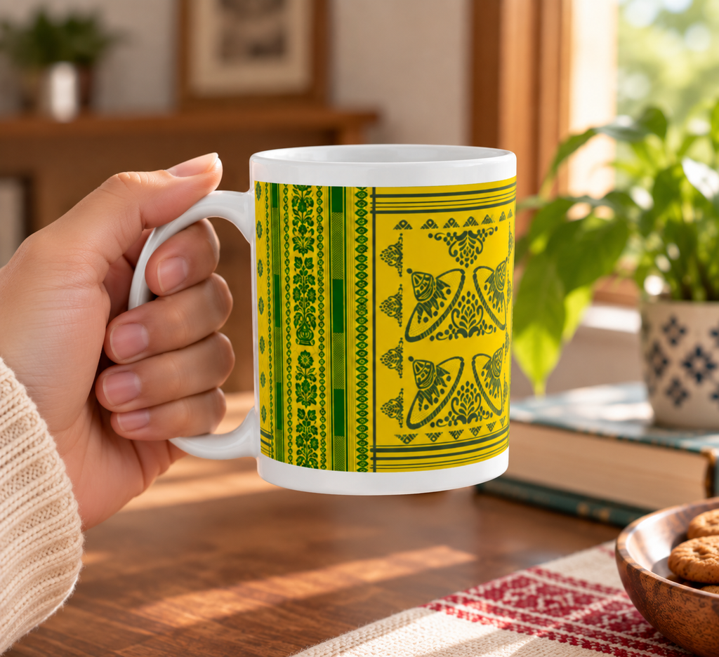Rajbongshi Heritage Mug | Pride of Assam Collection