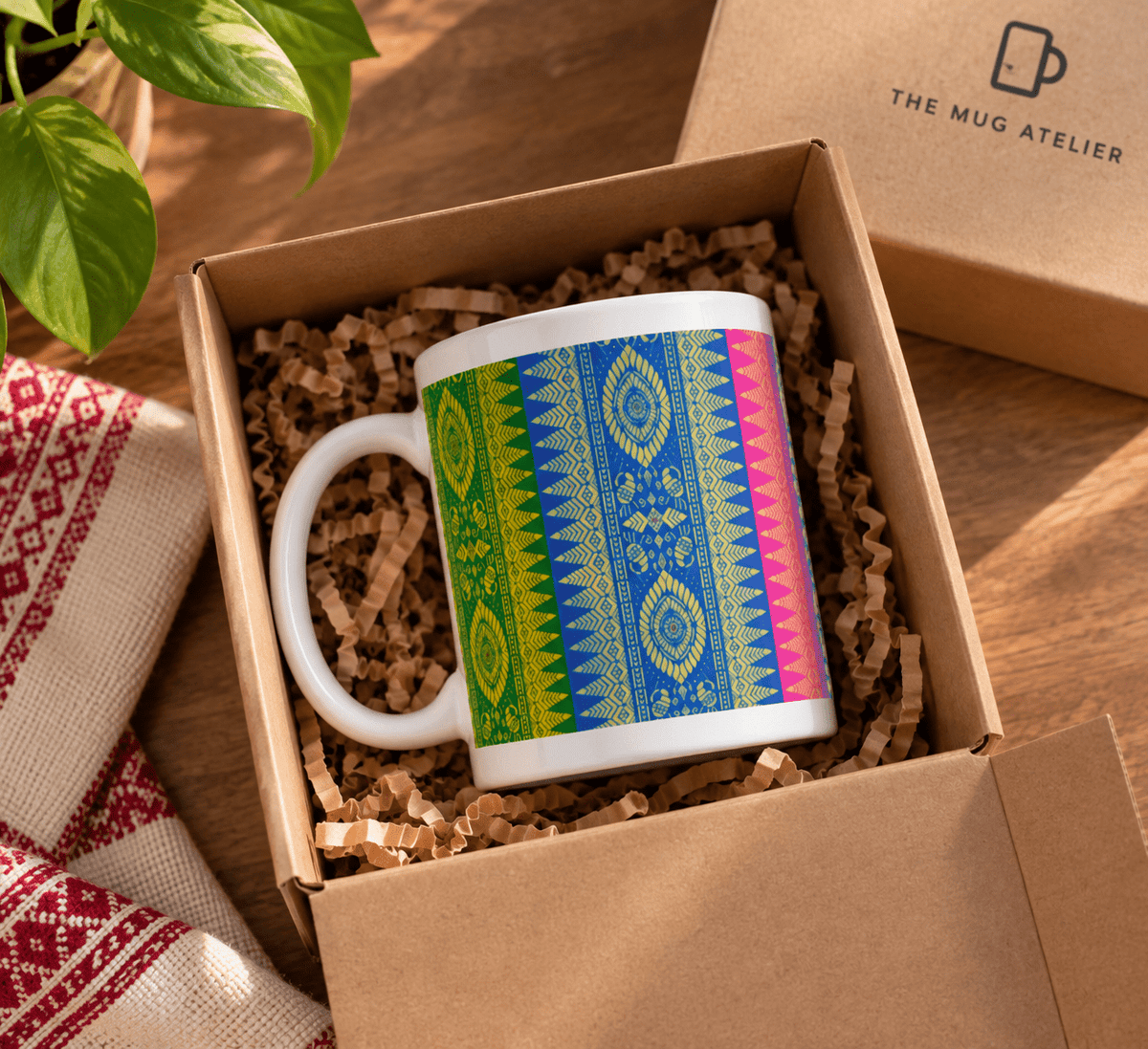 Aronai Heritage Mug | Pride of Assam Collection - The Mug Atelier