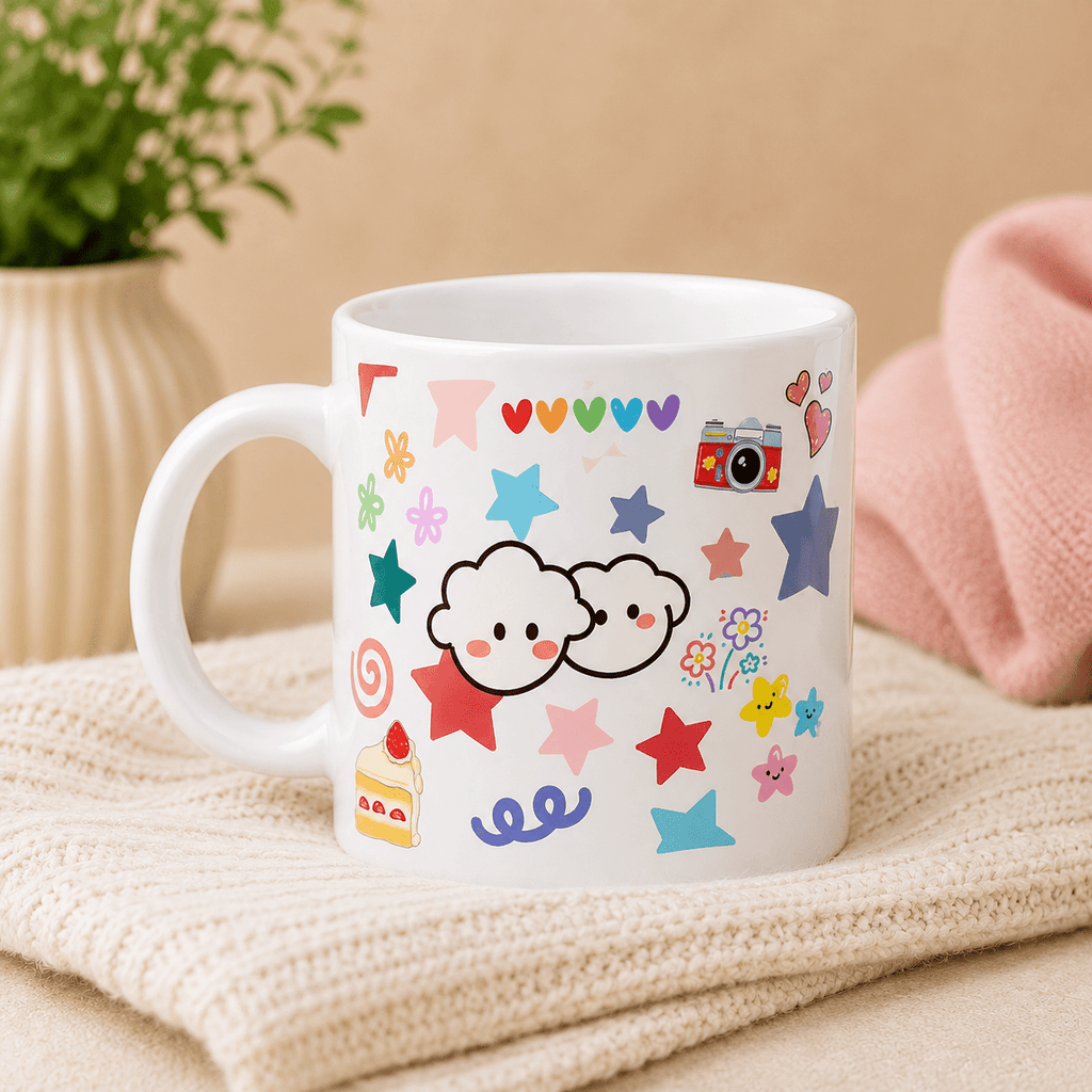 Cloudy Days | Kawaii Coffee Mug - The Mug Atelier