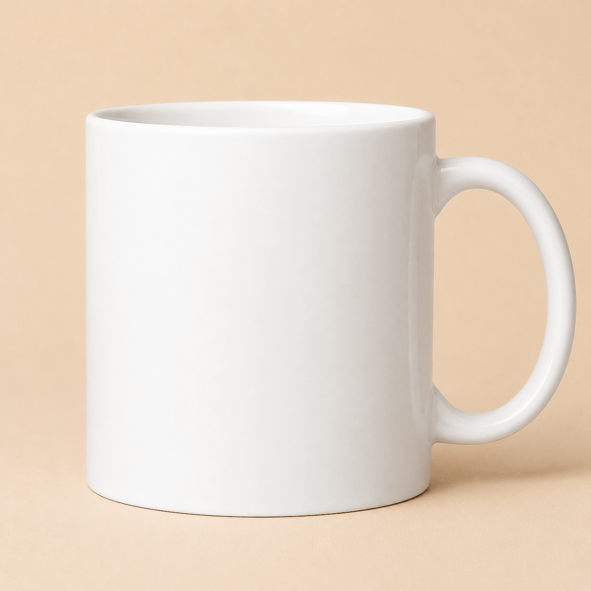 Custom White Ceramic Mug - The Mug Atelier