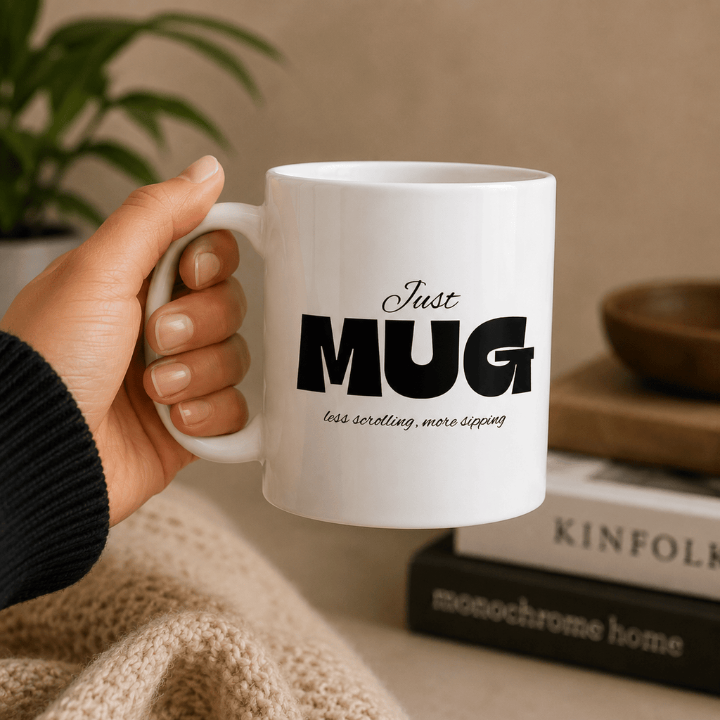 Just Mug | Less Scrolling, More Sipping Coffee Mug - The Mug Atelier