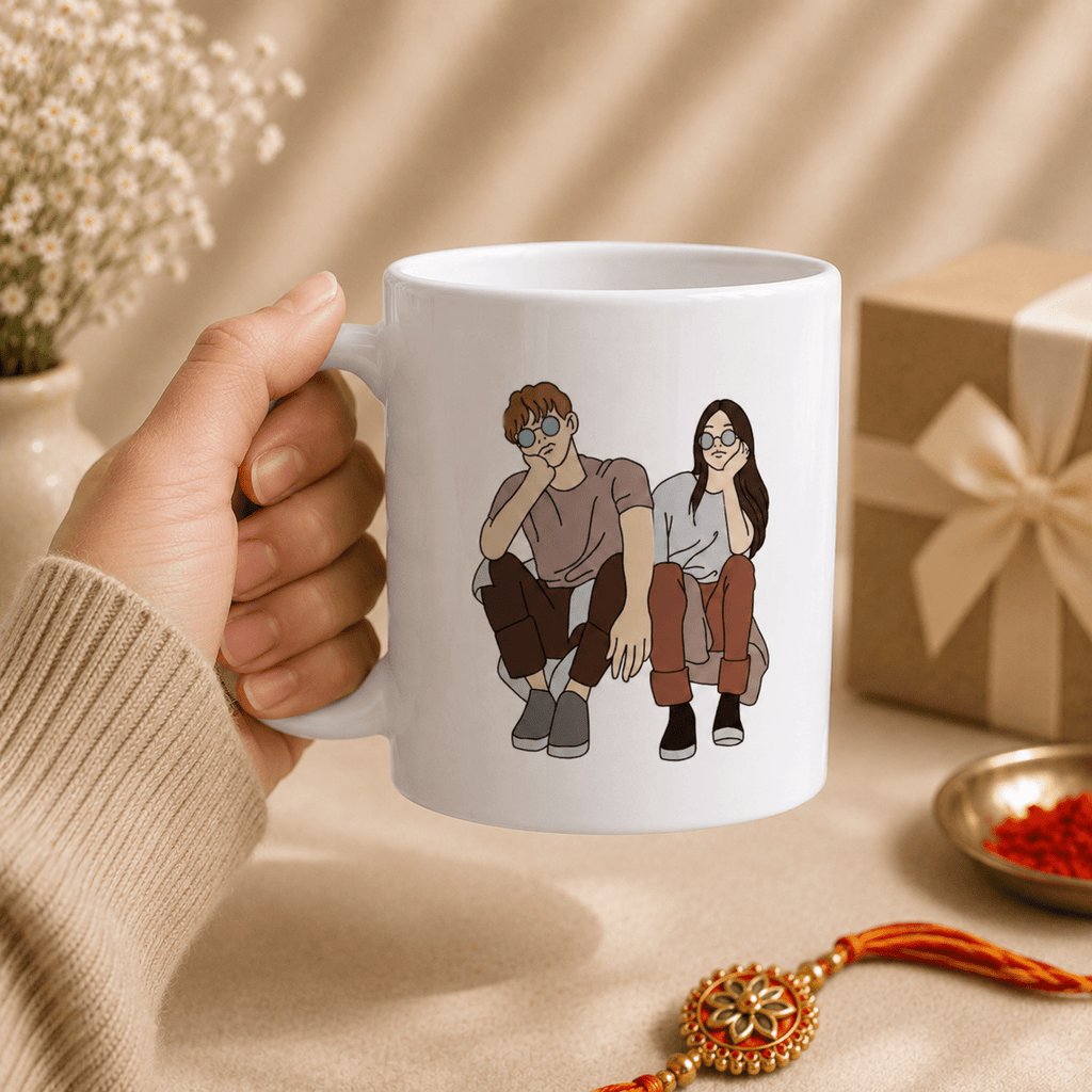 My Partner in Crime Mug | Raksha Bandhan Gift - The Mug Atelier